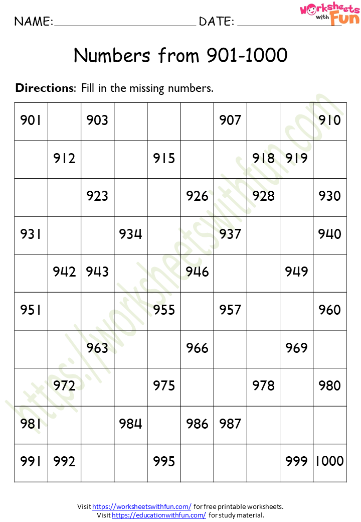 maths-class-1-missing-numbers-901-1000-wwf